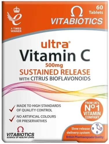 Ultra Vitamin C 60 tabl., Vitabiotics.webp
