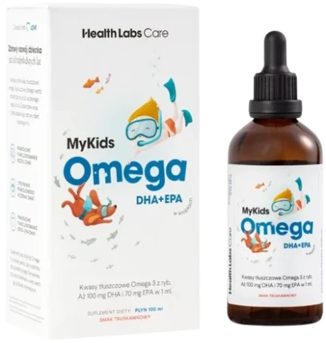 MyKids Omega DHA+EPA w3 kroplach, Health Labs.webp