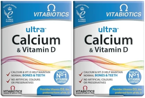 2 x Ultra Calcium + Vitamin D 30 tabl., Vitabiotics.webp