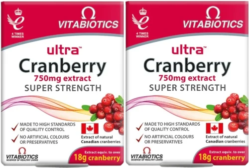 2 x VITABIOTICS_Ultra Cranberry żurawina, Vitabiotics.webp