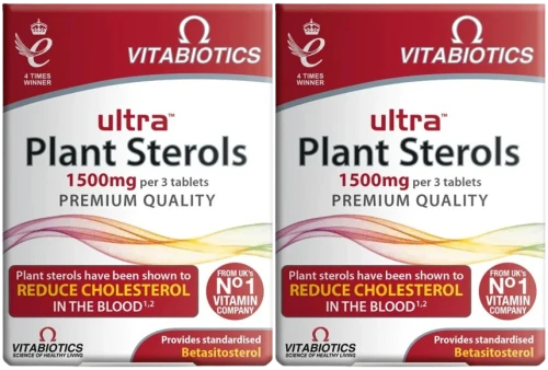 2 x Ultra Plant Sterols 30 tabl., Vitabiotics.webp