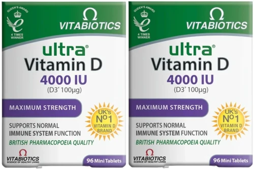 2 x Ultra Vitamin D3 96 tabl., Vitabiotics.webp