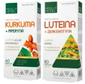 Zestaw Kurkuma + piperyna + Luteina + Zeaksantyna, Medica Herbs