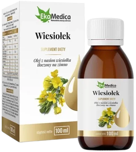 Olej z wiesiołka 100 mll, EkaMedica.webp