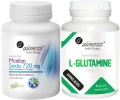 Zestaw Maślan Sodu 720 mg (Kwas masłowy 170 mg) x 100 VEGE kaps. + L-Glutamine 500 mg x 100 Vege caps. Aliness.webp