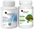 Zestaw Maślan Sodu 720 mg (Kwas masłowy 170 mg) x 100 VEGE kaps.+  Mastika, sproszkowana żywica Pistacia lentiscus 500mg x 60 Vege caps.webp