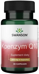 Swanson CoQ10 - Koenzym Q10 200mg 30 kapsułek - Serce Naczynia Krwionośne Krążenie