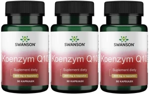 3 x CoQ10 - Koenzym Q10 200mg 30 kaps, Swanson