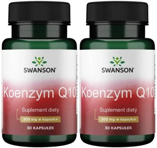 2 x CoQ10 - Koenzym Q10 200mg 30 kaps, Swanson.webp