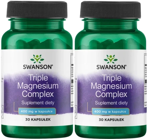 2 x Triple Magnesium Complex 30 kaps, Swanson.webp