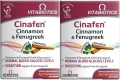 2 x Cinafen Cinnamon &amp; Fenugreek cynamon z kozieradką suplement diety 60 tabletek, Vitabiotics.webp