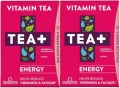 2 x Tea+ Energy herbata witaminowa pomagająca w zmęczeniu 14 torebek, Vitabiotics.webp