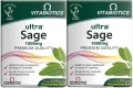 2 x Ultra Sage suplement diety z szałwią 30 tabletek, Vitabiotics.webp