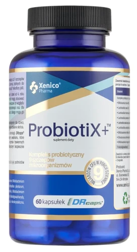 ProbiotiX+, 60 kaps. Vcaps®, Xenico
