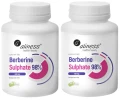 Zestaw 2x Berberine Sulphate 98% 400 mg x 60 vege caps, Aliness