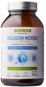 Kolagen Morski - 3X PEPTYDY - 225 gramów, Biowen