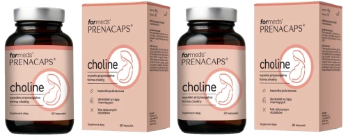 Zestaw 2x PRENACAPS CHOLINE ForMed