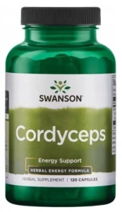 Cordyceps 600mg 120 kapsułek, Swanson