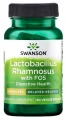 Lactobacillus Rhamnosus with FOS 60kaps vege, Swanson