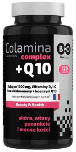 Colamina 1000+D3 +Q10, BioOragnic
