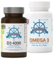 ZESTAW - Cztery Pory Roku. Witamina D3 4000 Complex, 60 kapsułek + OMEGA 30 KAPS GRATIS (id: 7787)
