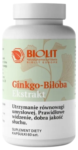 Ginkgo-biloba, Biolit