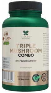 TRIPLE MUSHROOM COMBO 60 kaps, Lanco Nutritions