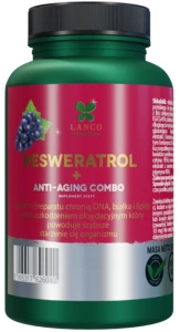 RESWERATROL + Anti-Aging Combo 60 kaps, Lanco Nutritions