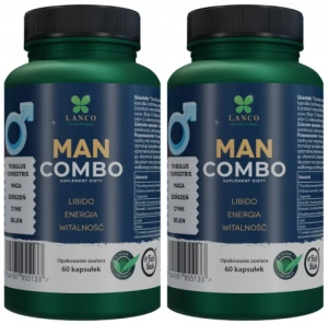 Zestaw 2x - MAN COMBO 60 kaps, Lanco Nutritions 
