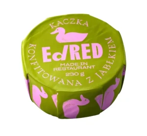 Kaczka konfitowana z jabłkiem, EdRed