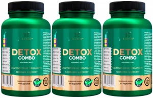Zestaw 3x - DETOX COMBO 60 kaps, Lanco Nutritions