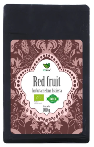 1..webpECOBLIK Herbata zielona RED FRUIT 100g luz EKO, Aliness