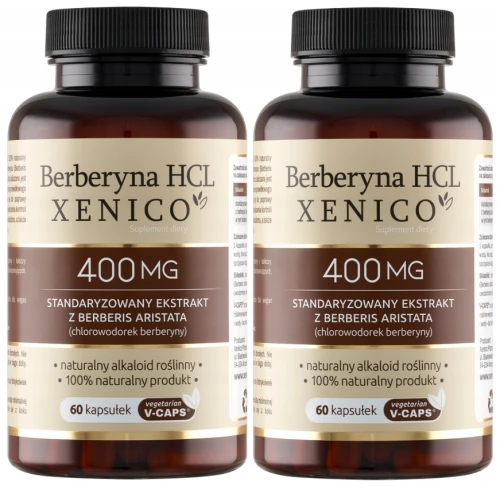 berberyna2.webp2 x Berberyna HCL, 60 kaps. Vcaps®, Xenico