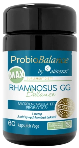 Zrzut_ekranu_2025-07-11_163314-removebg-preview.webpProbioBalance by Aliness® Rhamnosus GG Balance MAX 60 kapsułek Vege, Aliness