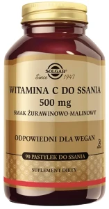 Witamina C do ssania 500 mg, Solgar