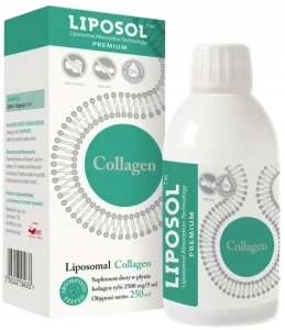 Liposomal Collagen suplement diety w płynie 250 ml, Aliness
