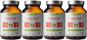 Zestaw 4x - Koenzym Q10 100 mg 100 kapsułek, Biowen