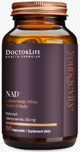 NAD+ 300mg 60 kaps., Doctor Life