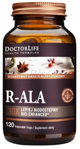 R-ALA 120 kaps., Doctor Life