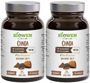 Zestaw 2x - Chaga 400 mg 90 kapsułek, Biowen