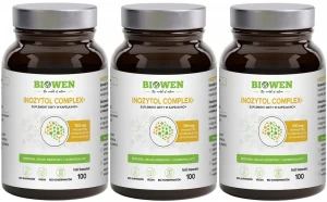 Zestaw 3x - Inozytol Complex+ 100 kaps., Biowen