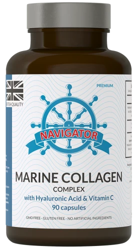 Kolagen Morski 500 mg, 90 kapsułek, Navigator