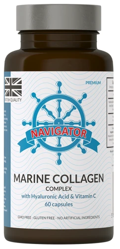 Kolagen Morski 500 mg, 60 kapsułek, Navigator