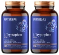 Zestaw 2x - L-Tryptophan 500mg 100 kaps, Doctor Life