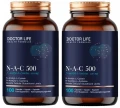 Zestaw 2x - NAC 500 mg – N-Acetyl L-Cysteine 100 kaps., Doctor Life