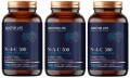 Zestaw 3x - NAC 500 mg – N-Acetyl L-Cysteine 100 kaps., Doctor Life