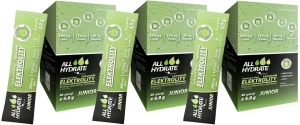 Zestaw 3x - ALLHydrate, Elektrolity STICK JUNIOR Lemonade 4,8g x 40 saszetek, Aliness