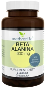 Beta Alanina 600 mg 60 kaps., Medverita