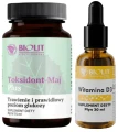 Zestaw Toksidont maj plus + Witamina D3, Biolit
