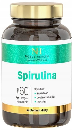 Spirulina 60 kaps., Noble Health